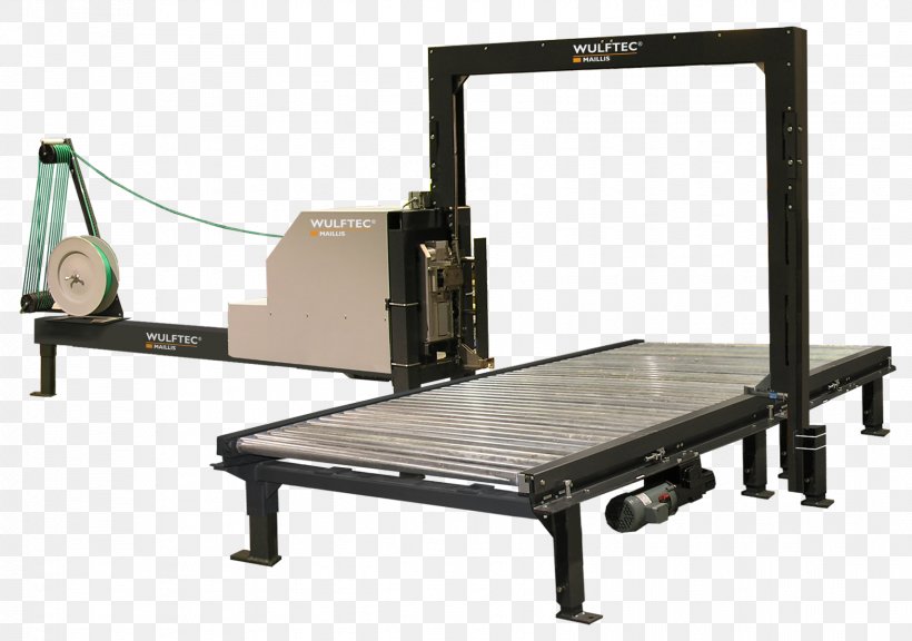 Strapping Wulftec International Packaging And Labeling Stretch Wrap Machine, PNG, 1708x1200px, Strapping, Box, Chain Conveyor, Conveyor System, Hardware Download Free