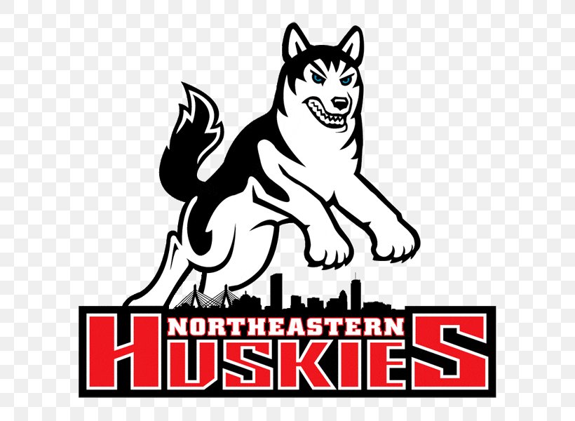 Northeastern University Rugby Club Dartmouth College University Of Connecticut Northeastern Huskies Men's Basketball, PNG, 600x600px, Northeastern University, Area, Artwork, Athletics, Black And White Download Free