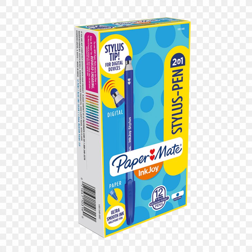 Paper Mate InkJoy 300RT Ballpoint Ballpoint Pen, PNG, 1000x1000px, Paper, Ballpoint Pen, Gel Pen, Office Depot, Paper Mate Download Free