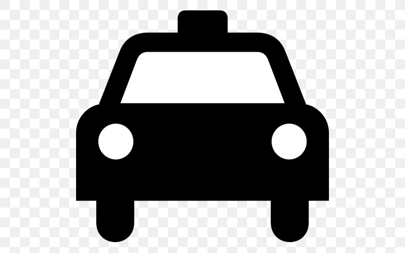 Taxi Clip Art, PNG, 512x512px, Taxi, Black, Black And White, Dot Pictograms, Hotel Download Free
