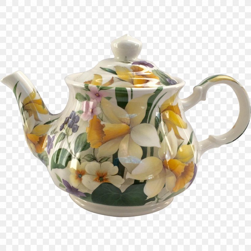 Teapot Porcelain Floral Design, PNG, 1737x1737px, Teapot, Ceramic, Coffee Pot, Cup, Floral Design Download Free