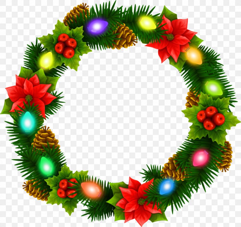Wreath Christmas Day Christmas Lights Garland Christmas Ornament, PNG, 1024x967px, Wreath, Advent, Advent Wreath, Christmas And Holiday Season, Christmas Day Download Free