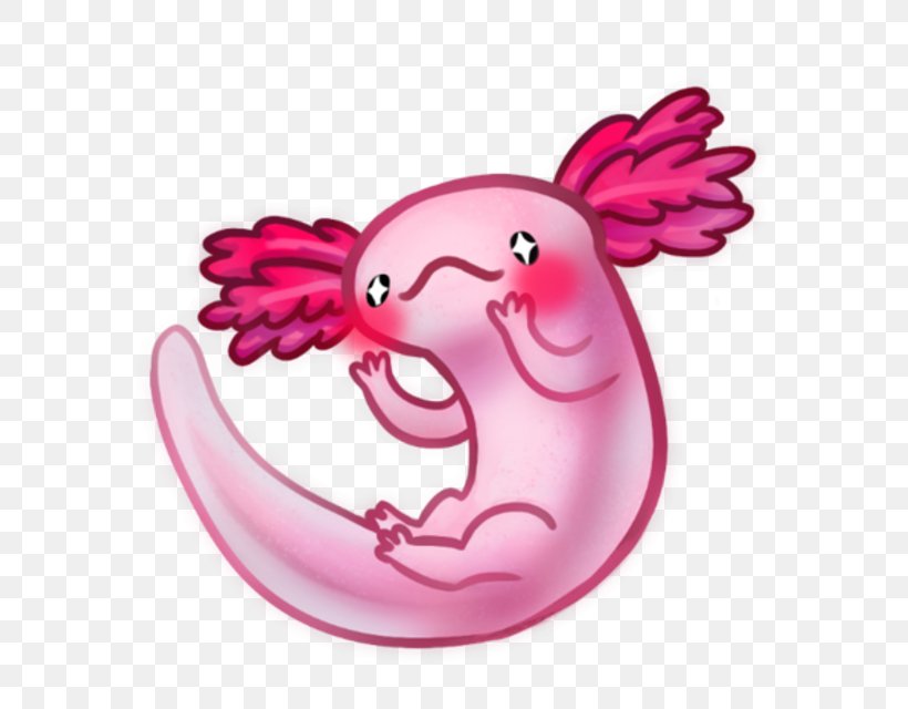 Axolotl Cartoon Pink M Football Cuteness, PNG, 617x640px, Axolotl, Blushing, Cartoon, Cuteness, Football Download Free