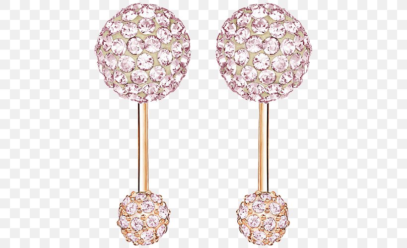 Earring Swarovski AG Jewellery Pink Gold, PNG, 600x500px, Earring, Body Jewelry, Body Piercing, Discounts And Allowances, Earrings Download Free