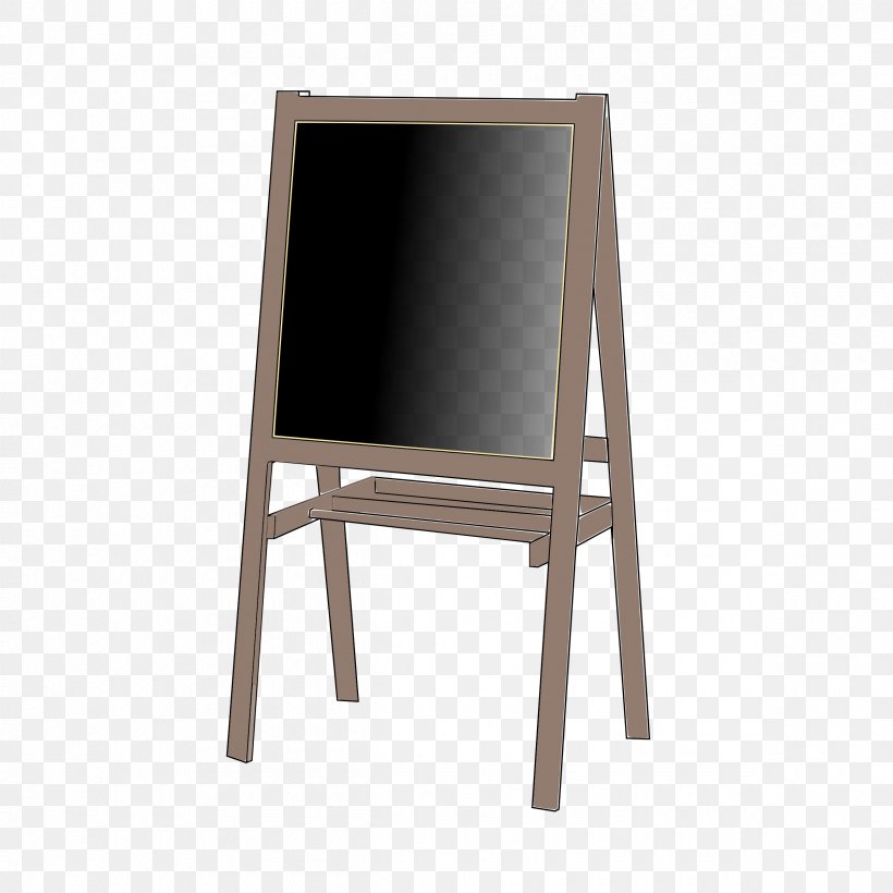 Blackboard Easel Clip Art, PNG, 2400x2400px, Blackboard, Chair, Chalk, Dryerase Boards, Easel Download Free