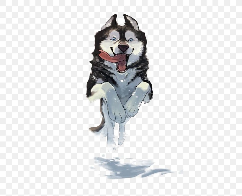 Siberian Husky Pet Illustration, PNG, 540x665px, Siberian Husky, Art, Carnivoran, Dog, Dog Breed Download Free