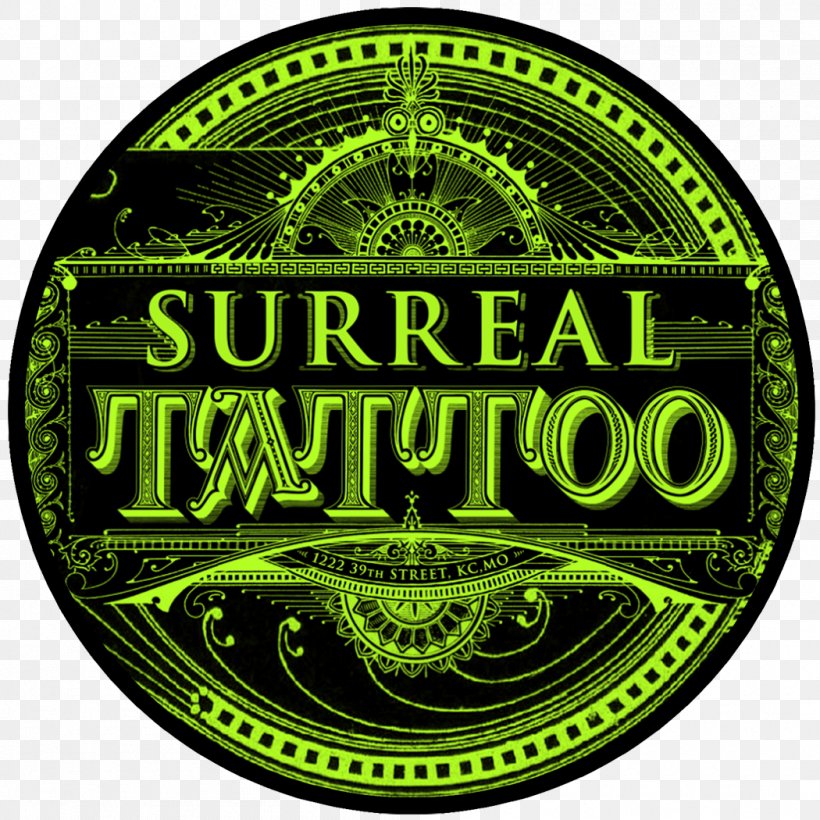Surreal Tattoo Studio Tattoo Ink Tattoo Artist Tattoo Removal, PNG, 1050x1050px, Tattoo Ink, Art, Artist, Brand, Green Download Free