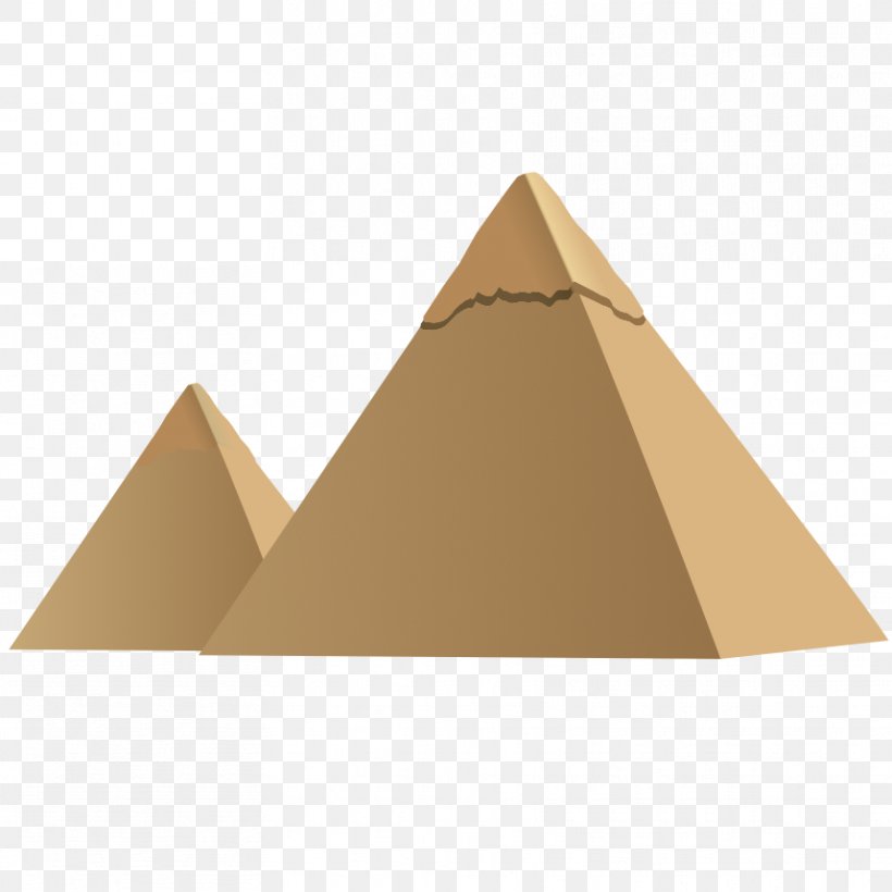 Triangle Pyramid Brown, PNG, 858x858px, Triangle, Brown, Pyramid Download Free
