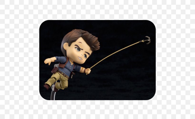 Uncharted 4: A Thief's End Uncharted: The Nathan Drake Collection Nendoroid Good Smile Company, PNG, 500x500px, Watercolor, Cartoon, Flower, Frame, Heart Download Free