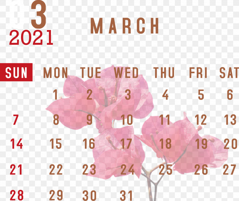 March 2021 Printable Calendar March 2021 Calendar 2021 Calendar, PNG, 3000x2526px, 2021 Calendar, March 2021 Printable Calendar, Geometry, Line, March Calendar Download Free