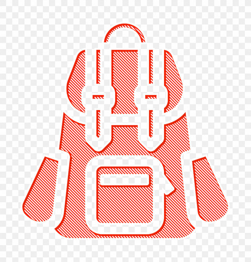 Bagpack Icon Bag Icon Game Elements Icon, PNG, 1068x1114px, Bagpack Icon, Bag Icon, Game Elements Icon, Line, Orange Download Free