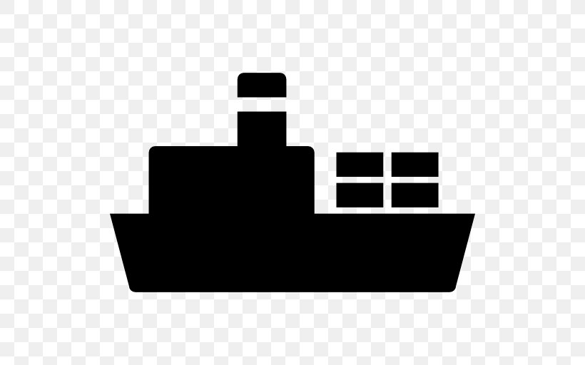 Cargo Ship Boat, PNG, 512x512px, Cargo Ship, Black, Black And White, Boat, Cargo Download Free