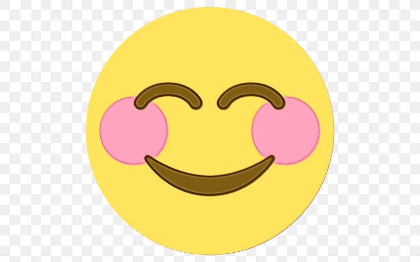 Happy Face Emoji, PNG, 512x512px, Emoji, Cartoon, Cheek, Emoticon, Face Download Free