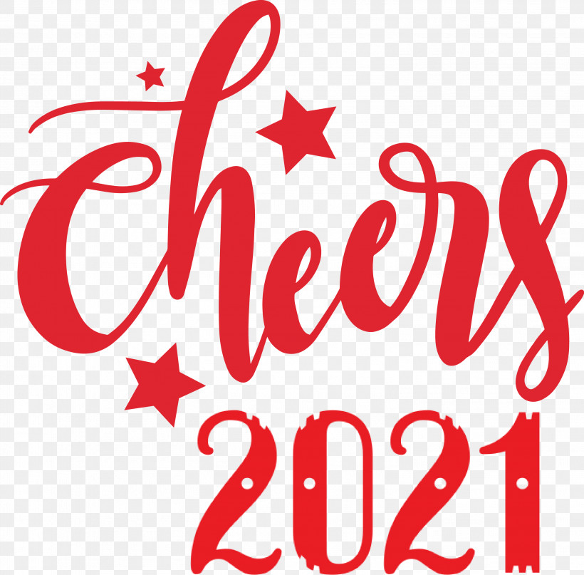 2021 Cheers New Year Cheers Cheers, PNG, 3012x2967px, Cheers, Calligraphy, Geometry, Line, Logo Download Free