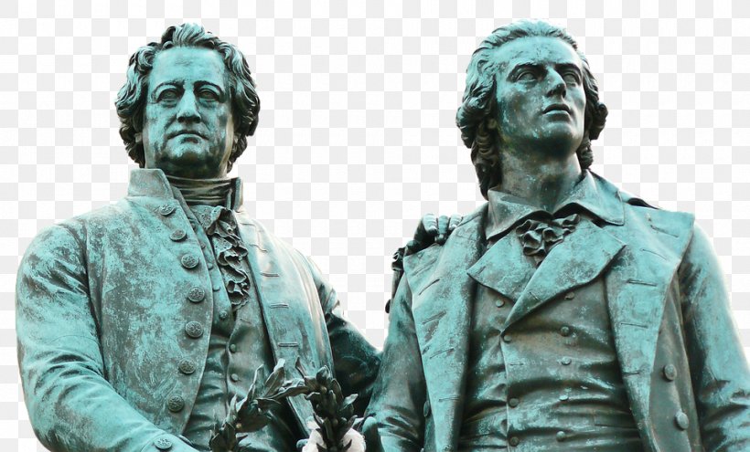 Goethe–Schiller Monument Deutsches Nationaltheater And Staatskapelle Weimar Photography, PNG, 960x580px, Photography, Bronze Sculpture, Friedrich Schiller, Germany, Monument Download Free