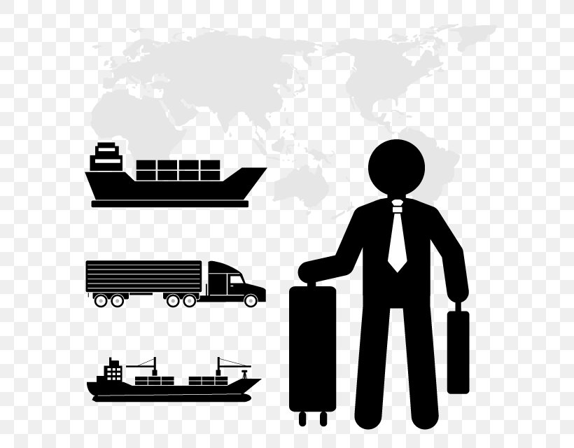 International Commerce Centre International Trade Illustration Job, PNG, 640x640px, International Commerce Centre, Black And White, Brand, Business, Human Behavior Download Free