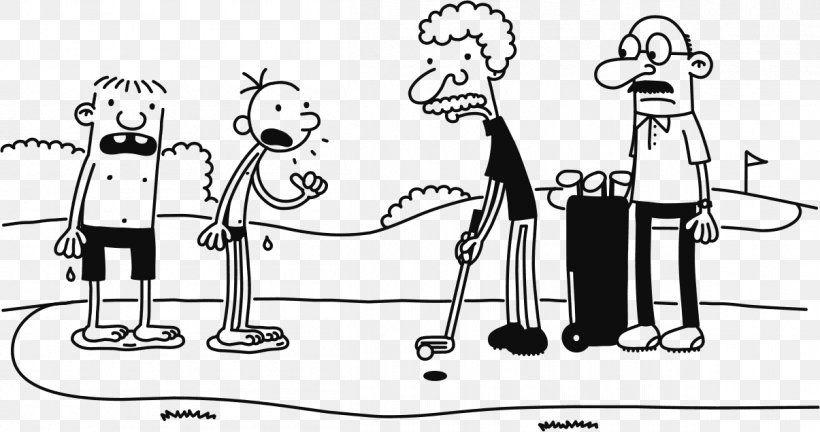 Diary Of A Wimpy Kid: Dog Days Diary Of A Wimpy Kid: Old School The Long Haul The Wimpy Kid Movie Diary, PNG, 1205x636px, Diary Of A Wimpy Kid, Art, Blackandwhite, Book, Cartoon Download Free