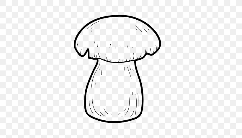 Drawing Edible Mushroom Line Art Boletus Edulis, PNG, 600x470px ...