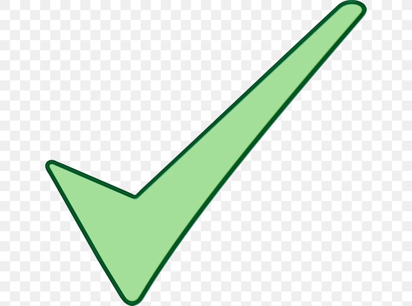 Green Check Mark, PNG, 640x609px, Watercolor, Check Mark, Green, Ok Gesture, Paint Download Free