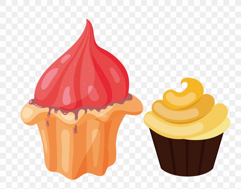 Ice Cream Cupcake Egg Tart Fruitcake, PNG, 3013x2363px, Ice Cream, Baking Cup, Cake, Cup, Cupcake Download Free