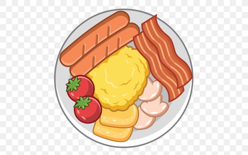 Junk Food Cartoon, PNG, 512x512px, Breakfast, American Food, Bacon, Cartoon,  Cuisine Download Free