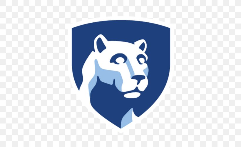 Penn State College Of Engineering Eberly College Of Science Penn State Law Penn State College Of Earth And Mineral Sciences Penn State Health Milton S. Hershey Medical Center, PNG, 500x500px, Penn State College Of Engineering, Blue, Brand, Carnivoran, Cat Like Mammal Download Free