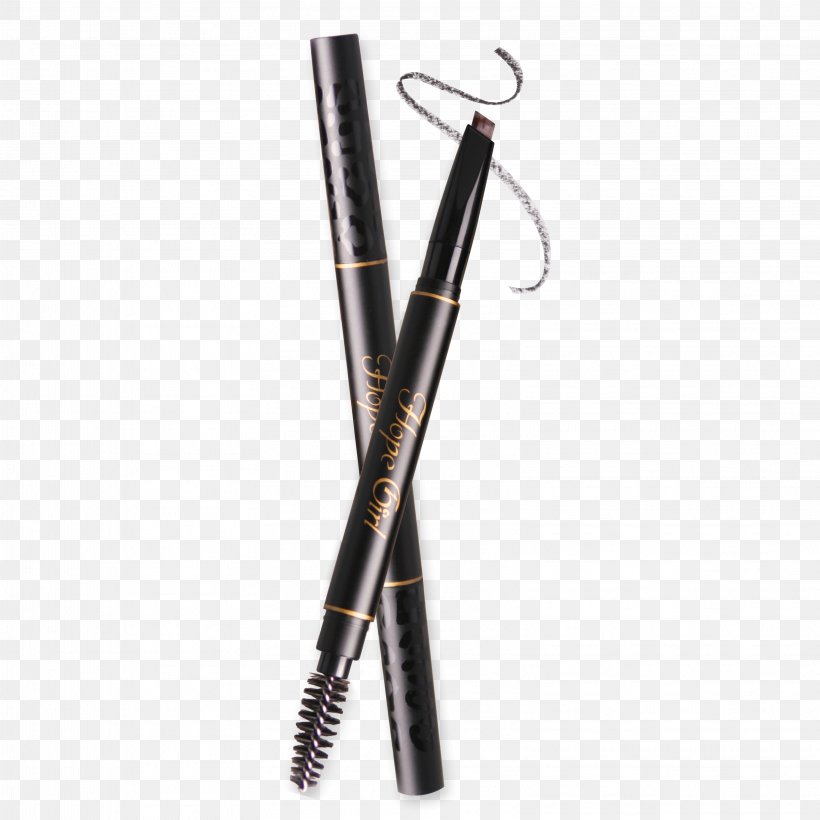 Brush 眉墨 Drawing Cosmetics Eye Liner, PNG, 3222x3222px, Watercolor, Cartoon, Flower, Frame, Heart Download Free