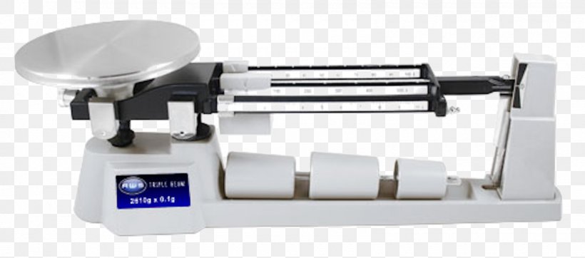 Measuring Scales Triple Beam Balance Weight Measurement Gram, PNG, 1600x707px, Measuring Scales, Accuracy And Precision, Balans, Calipers, Feinunze Download Free