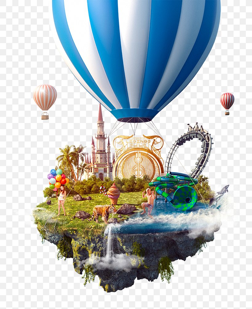 Belek The Land Of Legends Thema Park Rixos Hotels Amusement Park Water Park, PNG, 800x1005px, Belek, Amusement Park, Balloon, Event Tickets, Hot Air Balloon Download Free