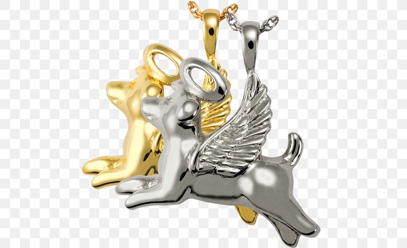 Charms & Pendants Sealyham Terrier Jewellery Necklace Cremation, PNG, 500x500px, Charms Pendants, Angel Dog, Bestattungsurne, Body Jewelry, Colored Gold Download Free