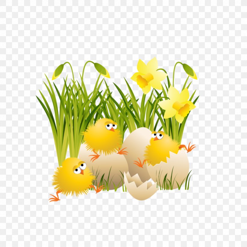 Chicken Easter Clip Art, PNG, 900x900px, Chicken, Cdr, Christmas, Cut Flowers, Daisy Download Free