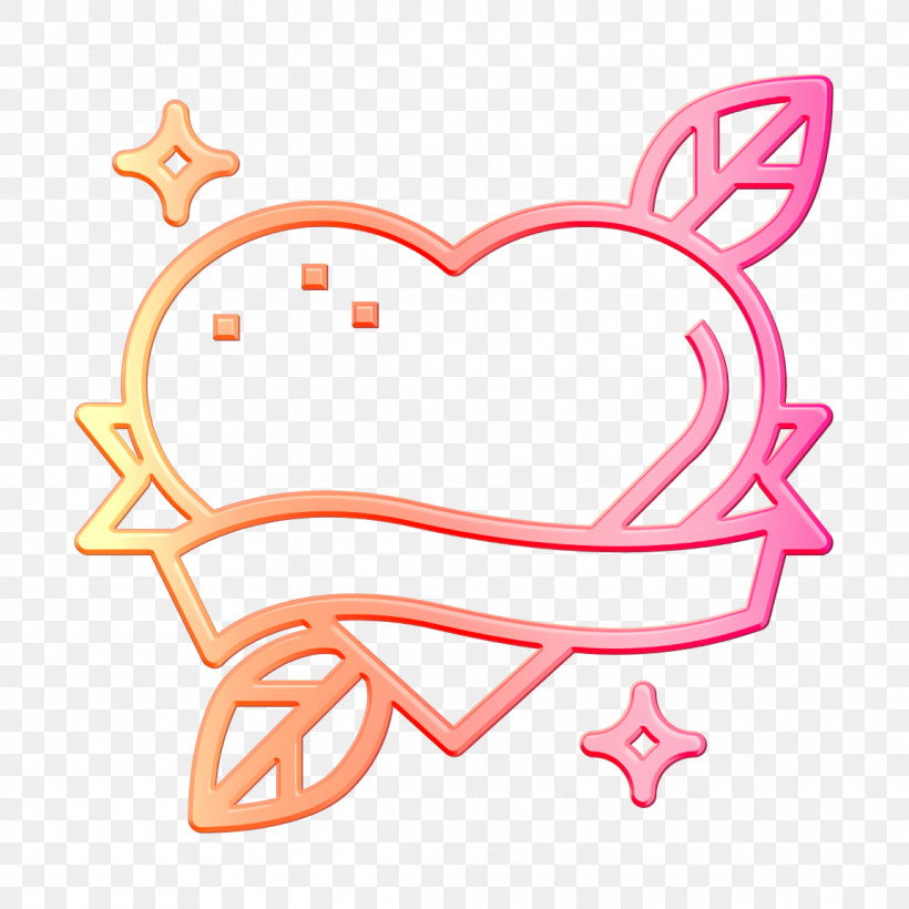 Heart Icon Tattoo Icon, PNG, 1152x1152px, Heart Icon, Heart, Line Art, Love, Pink Download Free