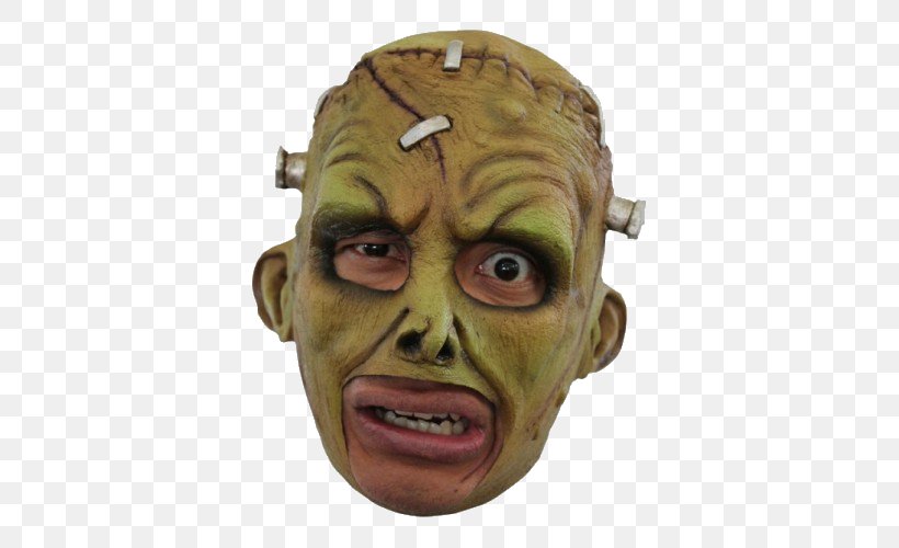 Mask Frankenstein's Monster Costume Halloween, PNG, 500x500px, Mask, Adult, Carnival, Costume, Costume Party Download Free