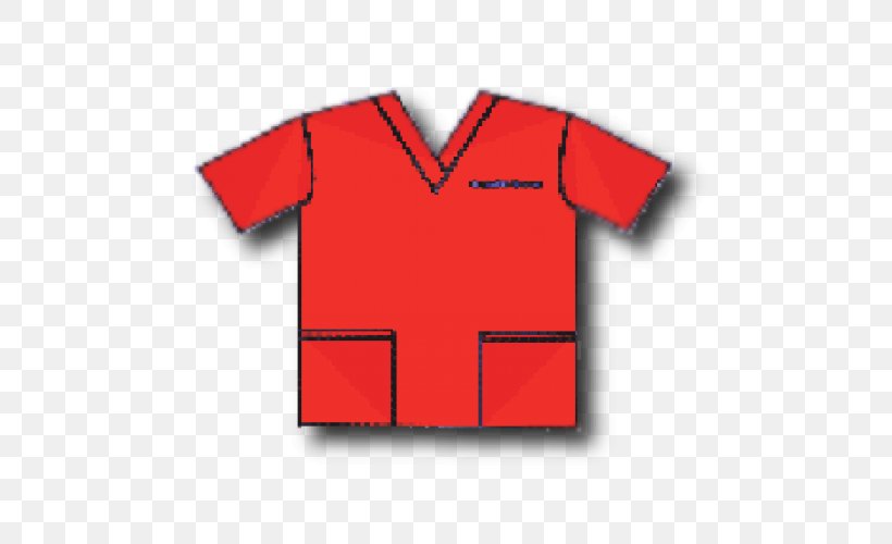 T-shirt Collar Shoulder Sleeve Uniform, PNG, 500x500px, Tshirt, Brand, Collar, Outerwear, Red Download Free