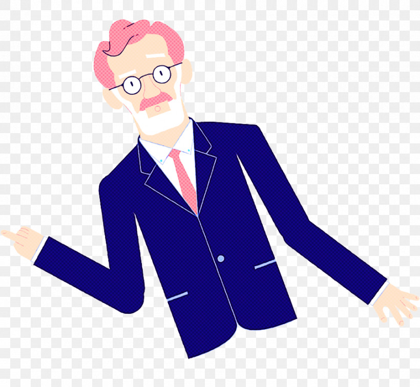 Cartoon Male Gentleman Suit Electric Blue, PNG, 900x830px, Cartoon, Businessperson, Electric Blue, Gentleman, Male Download Free