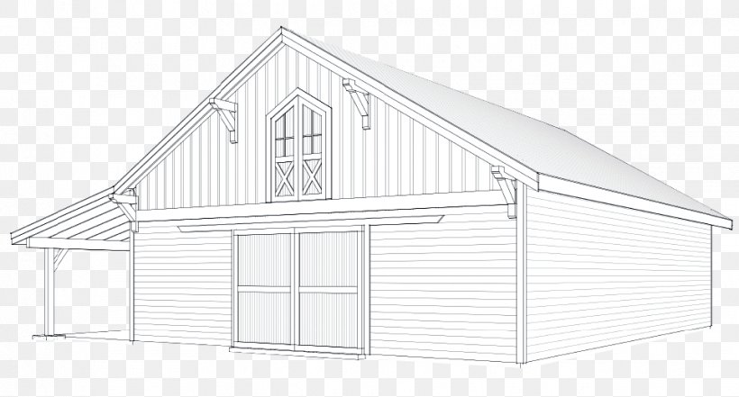 House Roof Shed Hut Property, PNG, 965x519px, House, Area, Barn, Black And White, Building Download Free