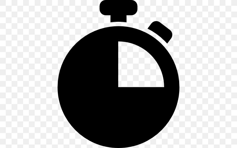 Stopwatch Timer Chronometer Watch, PNG, 512x512px, Stopwatch, Black And White, Chronometer Watch, Clock, Icon Design Download Free