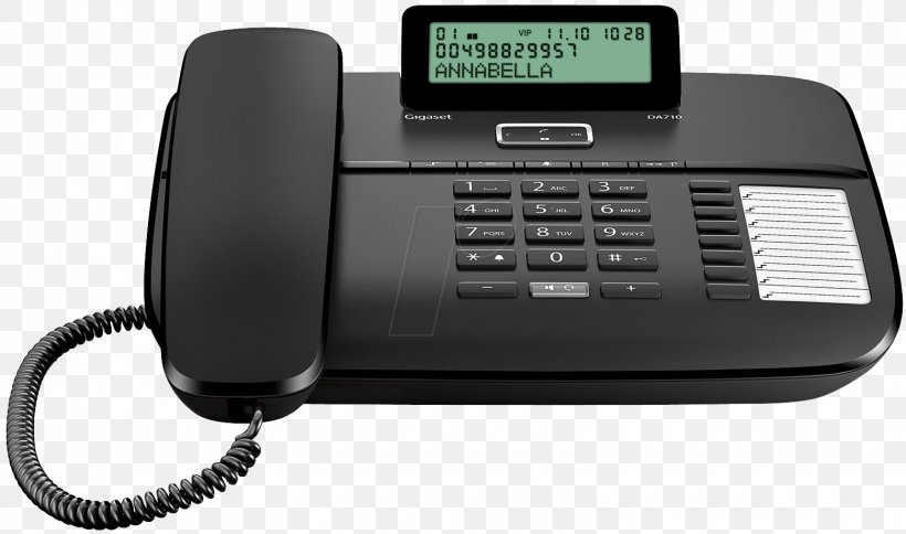 Gigaset DA710 Telephone Home & Business Phones Gigaset Phone Da310 Gigaset DA810A, PNG, 1560x922px, Gigaset Da710, Analog Signal, Communication, Corded Phone, Electronics Download Free
