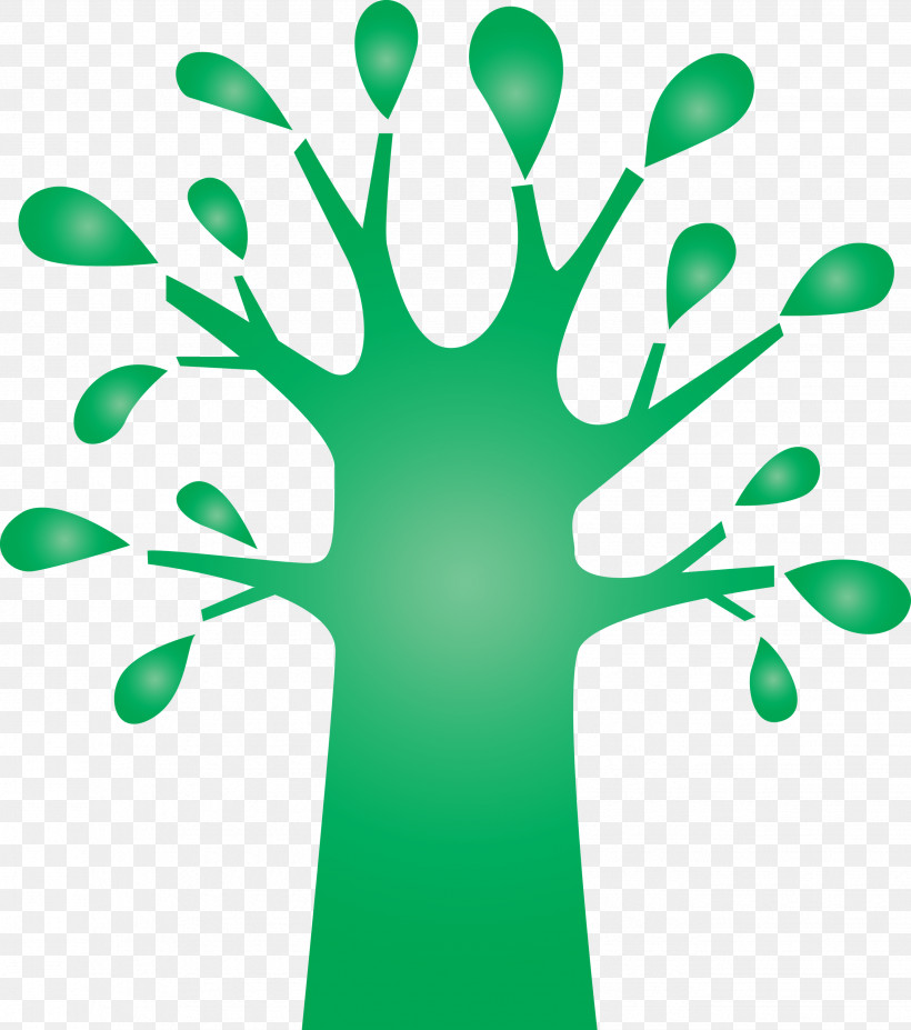 Green Leaf Line Tree Plant, PNG, 2652x3000px, Abstract Tree, Cartoon Tree, Green, Leaf, Line Download Free