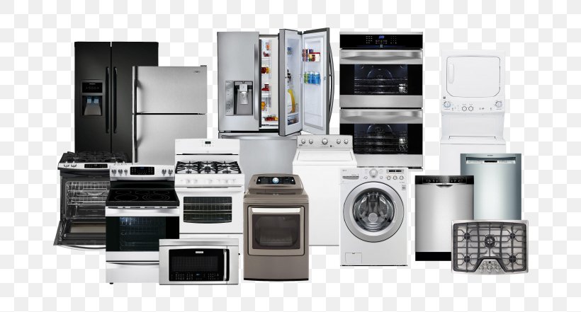 Home Appliance Major Appliance Refrigerator Washing Machines Cooking Ranges, PNG, 700x441px, Home Appliance, Air Conditioning, Clothes Dryer, Cooking Ranges, Dishwasher Download Free