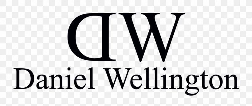 Logo Brand Daniel Wellington Wellington Central, Wellington Watch, PNG, 1000x422px, Logo, Area, Brand, Clock, Daniel Wellington Download Free