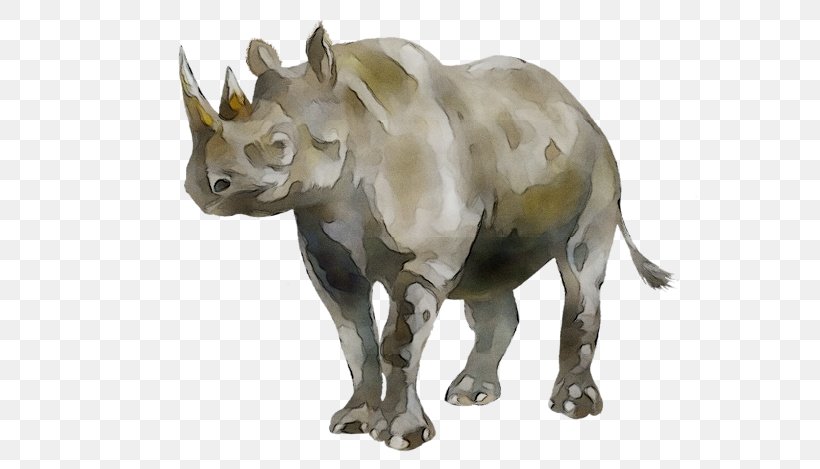 Rhinoceros Cattle Sculpture Terrestrial Animal Mammal, PNG, 659x469px, Rhinoceros, Animal, Animal Figure, Black Rhinoceros, Cattle Download Free