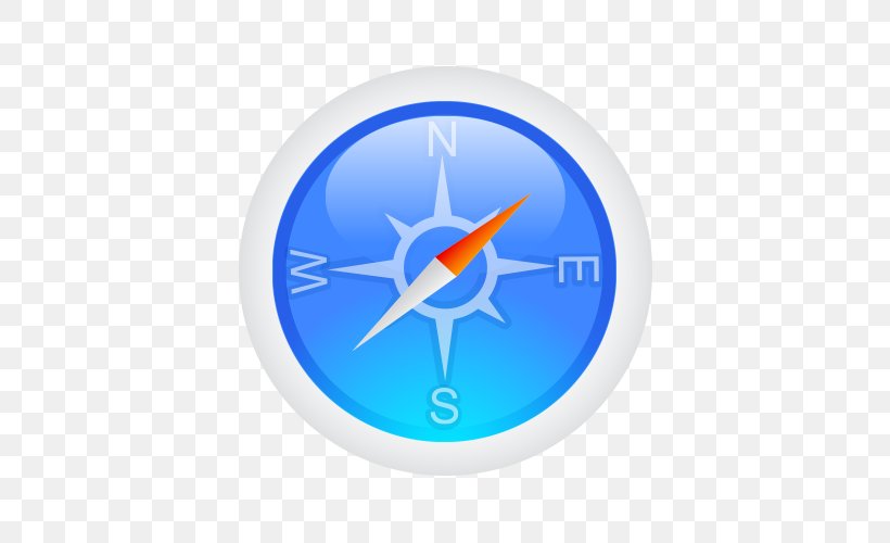 Compass ICO Download Icon, PNG, 500x500px, Compass, Android, Apple Icon Image Format, Blue, Clock Download Free
