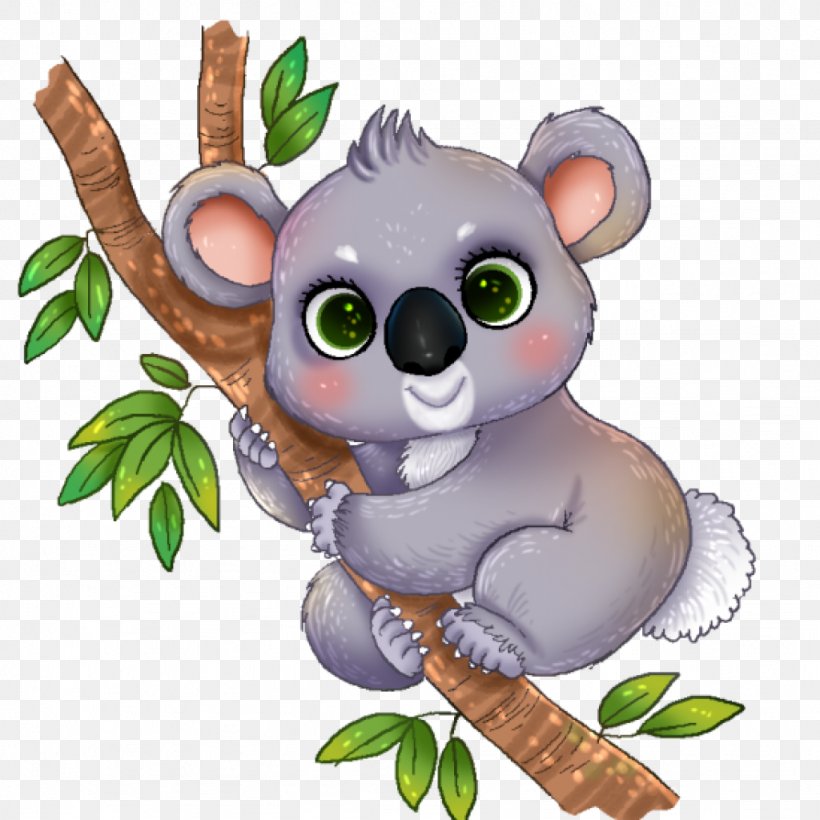 Koala Download Clip Art, PNG, 1024x1024px, Koala, Art, Bear, Carnivoran, Cartoon Download Free