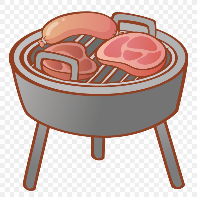 Barbecue Asado Beefsteak Roast Chicken Grilling, PNG, 1000x1000px, Barbecue, Asado, Asador, Beefsteak, Cartoon Download Free