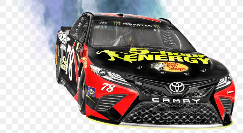 Furniture Row Racing World Rally Car Toyota Camry 2018 Monster Energy NASCAR Cup Series, PNG, 787x450px, Furniture Row Racing, Auto Part, Auto Racing, Automotive Design, Automotive Exterior Download Free