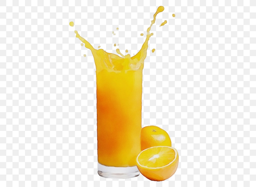 Orange Drink Drink Juice Fuzzy Navel Harvey Wallbanger, PNG, 600x600px, Watercolor, Agua De Valencia, Alcoholic Beverage, Beer Cocktail, Cocktail Download Free