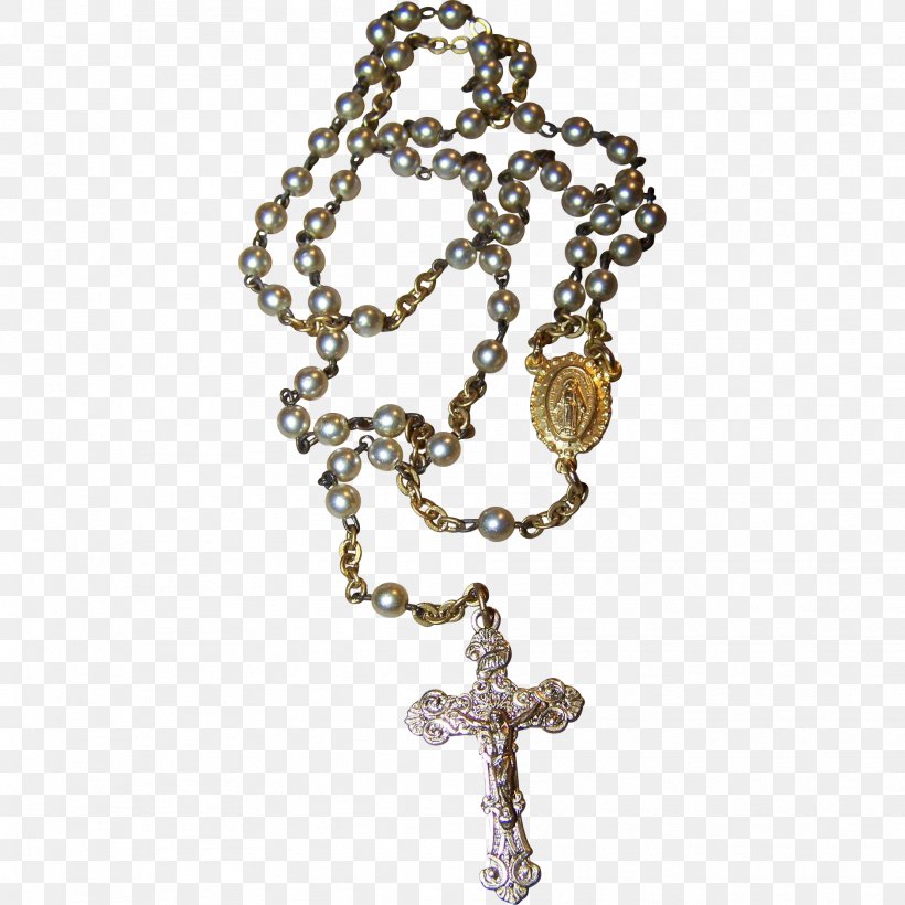 Rosary Necklace Body Jewellery, PNG, 1879x1879px, Rosary, Artifact, Body Jewellery, Body Jewelry, Chain Download Free
