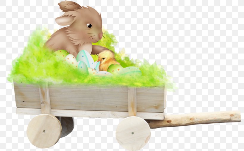 Easter Egg Domestic Rabbit Easter Bunny, PNG, 800x508px, Easter, Animal Figure, Baby Toys, Beige, Cart Download Free