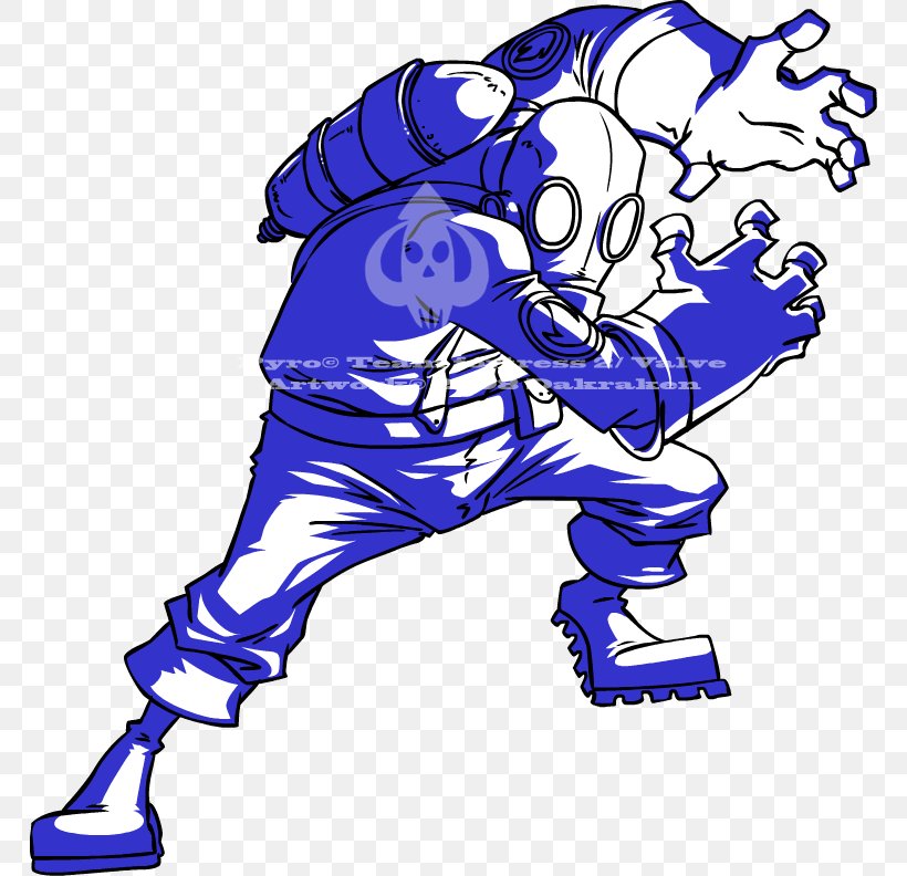 Kamehameha Fan Art Team Fortress 2 Line Art, PNG, 766x792px, Kamehameha, Art, Artwork, Baseball Equipment, Cartoon Download Free